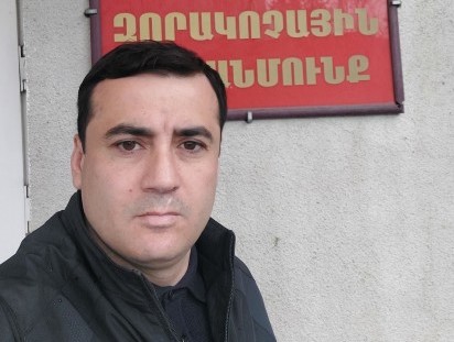 Общественный активист Артур Чахоян вызван в комиссариат для прохождения 25-дневных учебных сборов