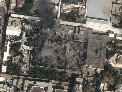 Satellite images capture destroyed residence of Ayatollah Khamenei in Tehran