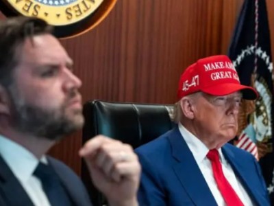 Where was Trump during attack on Iran?