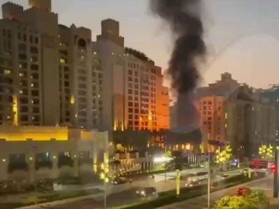 Debris from intercepted drone injures woman and child in Abu Dhabi