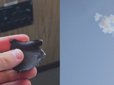 Shot: Fragment of Iranian missile falls on vessel with Russian sailors in Dubai