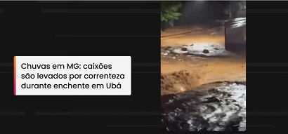 Coffins Float Away During Floods in Brazil