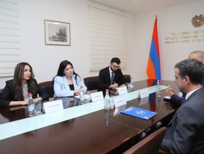 ՀՀ արդարադատության փոխնախարարը ԵԽ պաշտոնյայի հետ քննարկել են միջազգային կոնվենցիաների իմպլեմենտացման հարցերը