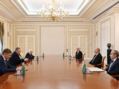 Алиев принял Оверчука: Обсуждали крушение азербайджанского самолета