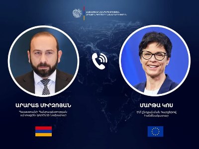 Мирзоян и Кос обсудили ситуацию на Ближнем Востоке