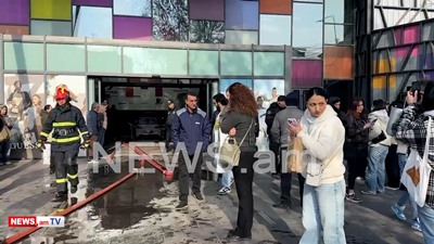 Пожар в торговом центре «Ереван Молл»: Сотрудники эвакуированы