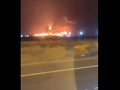 Footage of fire at US military base in Kuwait released (VIDEO)