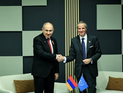 Armenia premier, IAEA chief discuss peaceful nuclear energy development (VIDEO)