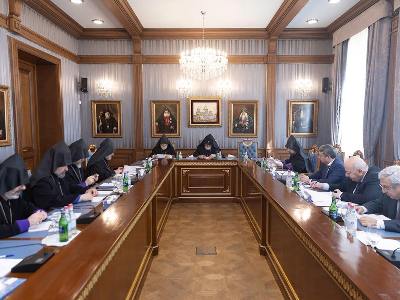 Etchmiadzin Supreme Spiritual Council session opens under Catholicos Garegin II