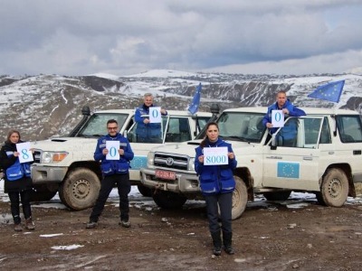 Миссия ЕС в Армении осуществила 8000‑е патрулирование