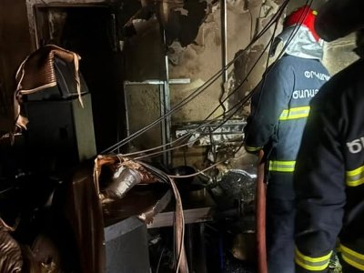 Երևանի սուրճի արտադրամասերից մեկի պահեստում հրդեհ է բռնկվել