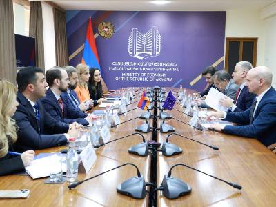 Economy minister, EU ambassador discuss technical assistance for creating ‘Armenian Brandy’ geographical indication