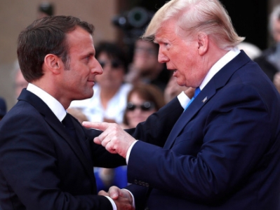 Trump Says Macron Will Soon Leave the French Presidency