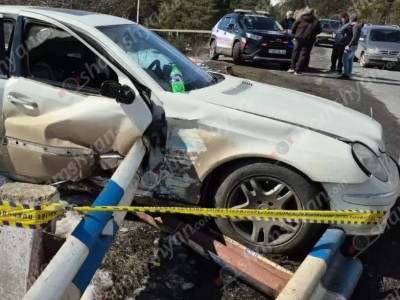 В Армении произошло ДТП: Госпитализирован один человек