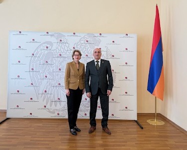 Посол Латвии предложила поддержку своей страны председателю ЦИК Армении в предстоящих выборах