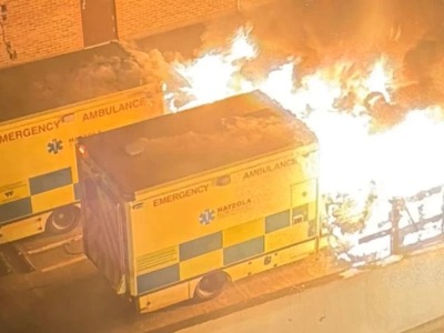Four ambulances belonging to Jewish community set on fire in London