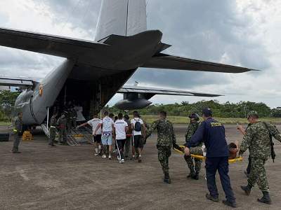 Death toll from military transport plane crash in Colombia reaches 66