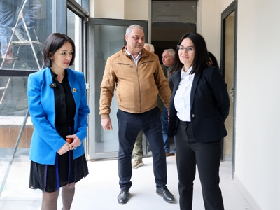 Ժաննա Անդրեասյանը հետևել է Արմավիրում և Երևանում մարզադպրոցների կառուցման ընթացքին