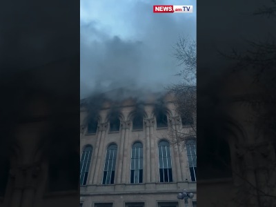 В Ереване горит Дом культуры «Каназ»: На место выехали четыре пожарных расчёта