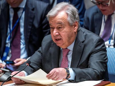 Гутерриш заявил, что война на Ближнем Востоке вышла из-под контроля