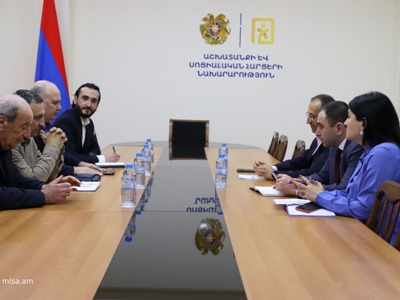 ԱՍՀ նախարարը և Թուֆենկյան հիմնադրամի տնօրենը քննարկել են համագործակցության հնարավոր ուղղությունները