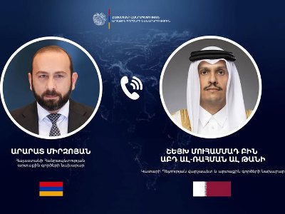 Мирзоян в беседе с главой МИД Катара выразил обеспокоенность обострением ситуации