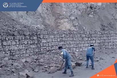 Քարաթափում Սիսիան-Լծեն-Տաթև ավտոճանապարհին․ երթևեկությունը երկկողմանի վերականգնվել է