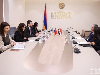 ՀՀ–ի և Իրաքի միջև երկկողմ հարաբերությունները դինամիկ զարգանում են. Մոհամմադ ալ Շեյխլին՝ Սարգիս Խանդանյանին