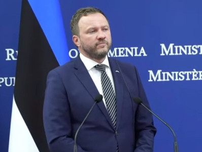 Estonia FM slams Russia in Armenia