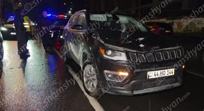 Երեւանում 29-ամյա վարորդը «Jeep»-ով վրաերթի է ենթարկել հետիոտնին
