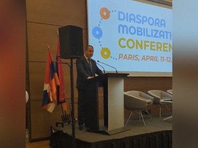 Արցախի և հայկական ինքնության դեմ ուղղված վտանգները իրական են. Արցախի ԱԺ նախագահի ելույթը Փարիզում