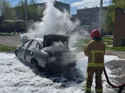 ՄԵծամոր քաղաքում «Օպել» մեքենա է այրվել