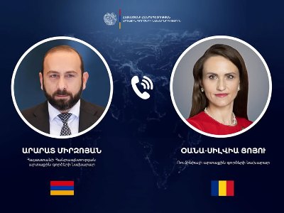 Armenia, Romania FMs discuss regional developments