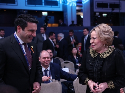 Armenia parliament speaker-led delegation is in Istanbul