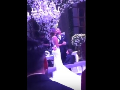 Footage from Lionel Messi, Antonella Roccuzzo luxurious wedding