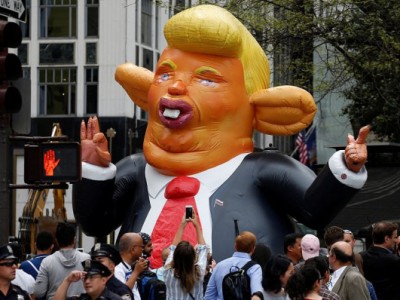 Trump Tower-ի մոտ Դոնալդ Թրամփի դեմ բողոքի ցույց է անցկացվել