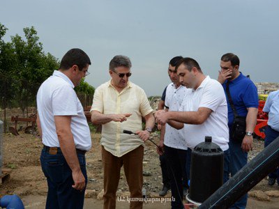 Կարեն Կարապետյանը՝ Թալիշում եւ Մատաղիսում