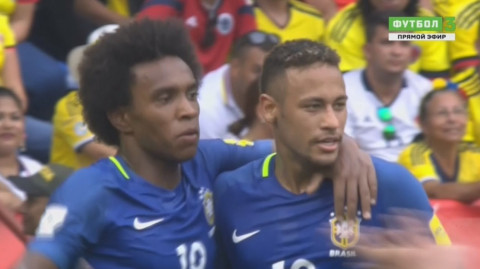 Willian scores amazing goal for Brazil