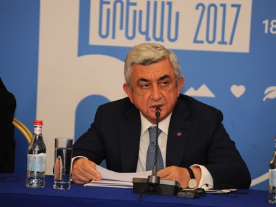 Խաղաղություն չի կարող լինել, մինչեւ Ադրբեջանը չհաշտվի միջազգային սկզբունքների գոյությանը. Սարգսյան