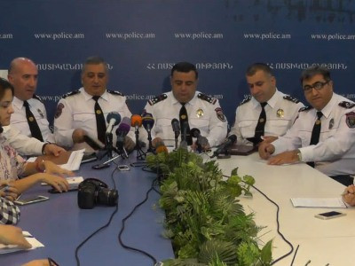 Ոստիկանության բարձրաստիճան պաշտոնյաներն ամփոփում են տարեկան գործունեության արդյունքները