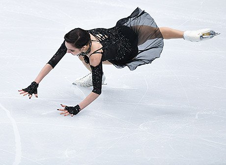 Анастасия Галустян вышла на лёд в последний раз в сезоне