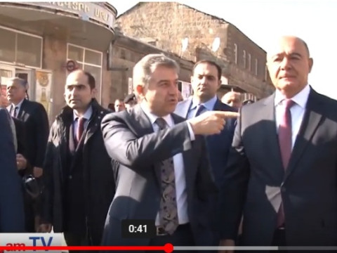 Վարչապետի շրջայցը Գյումրիում