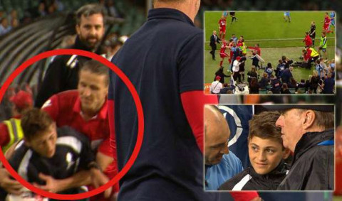 Mass brawl occurs in Australia FFA Cup final