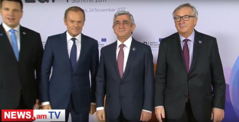 Սերժ Սարգսյանը ժամանեց ԵՄ Արեւելյան գործընկերության գագաթնաժողովին