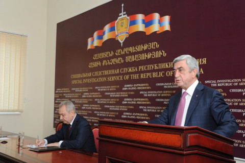 Չպետք է կաշկանդվեք, եթե վարույթով անցնողների մեջ լինեն անգամ ձեր գործընկերները. Սերժ Սարգսյանը՝ ՀՔԾ-ում