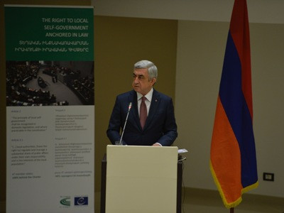 Նոր տարուց հետո ոչ մեկը՝ մարզպետ, նախարար կամ ինձ մոտ մարդ, չմիջնորդի որևէ համայնքապետի ներելու համար. Սերժ Սարգսյան