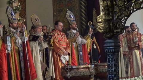 Մայր Աթոռում Սուրբծննդյան պատարագ է մատուցվում