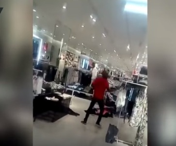 H&M խանութում ցուցարարները «ջարդ» են կազմակերպել