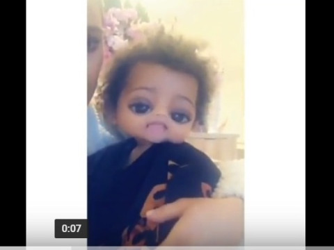 Kim Kardashian's funny video with her son Saint
