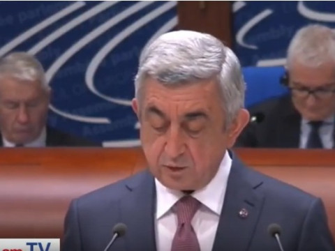 Սերժ Սարգսյանի ելույթը ԵԽԽՎ–ում